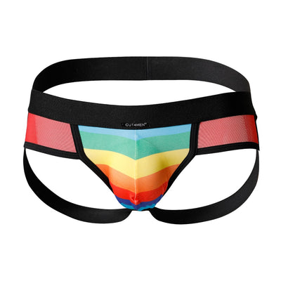 C4M Mixed Jockstrap Rainbow